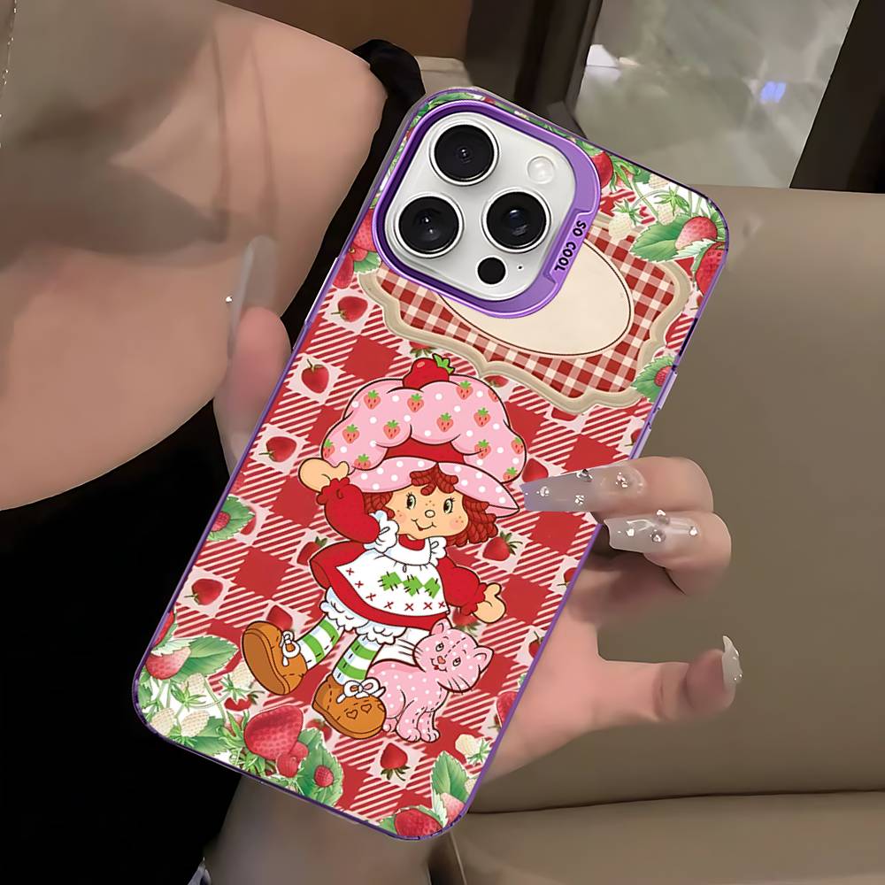 Girl Pink Strawberry S-Shortcake Phone Case For IPhone 17 16 15 14 13 12 11 Pro Max Plus Color Silver Cover iPhone 16
Girl Pink Strawberry S-Shortcake Phone Case For IPhone 17 16 15 14 13 12 11 Pro Max Plus Color Silver Cover iPhone 16