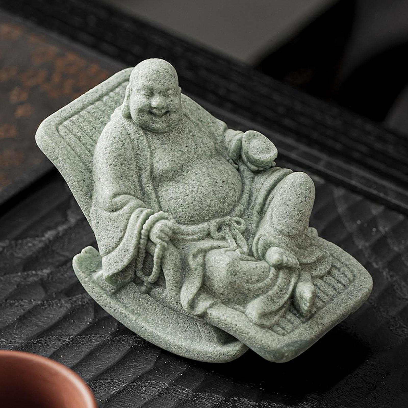 Buddha Statue Mini Sandstone Sculpture Collectible Feng Shui Decor Decorative Kung Fu Tea Pet
Buddha Statue Mini Sandstone Sculpture Collectible Feng Shui Decor Decorative Kung Fu Tea Pet