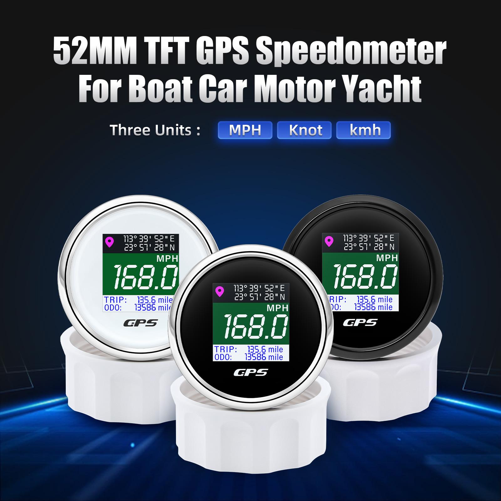 85 мм GPS-спидометр с GPS-антенной Водонепроницаемый одометр Вольтметр TFT-экран Моторная лодка Автомобиль RV Скорость Mete
85 мм GPS-спидометр с GPS-антенной Водонепроницаемый одометр Вольтметр TFT-экран Моторная лодка Автомобиль RV Скорость Mete
