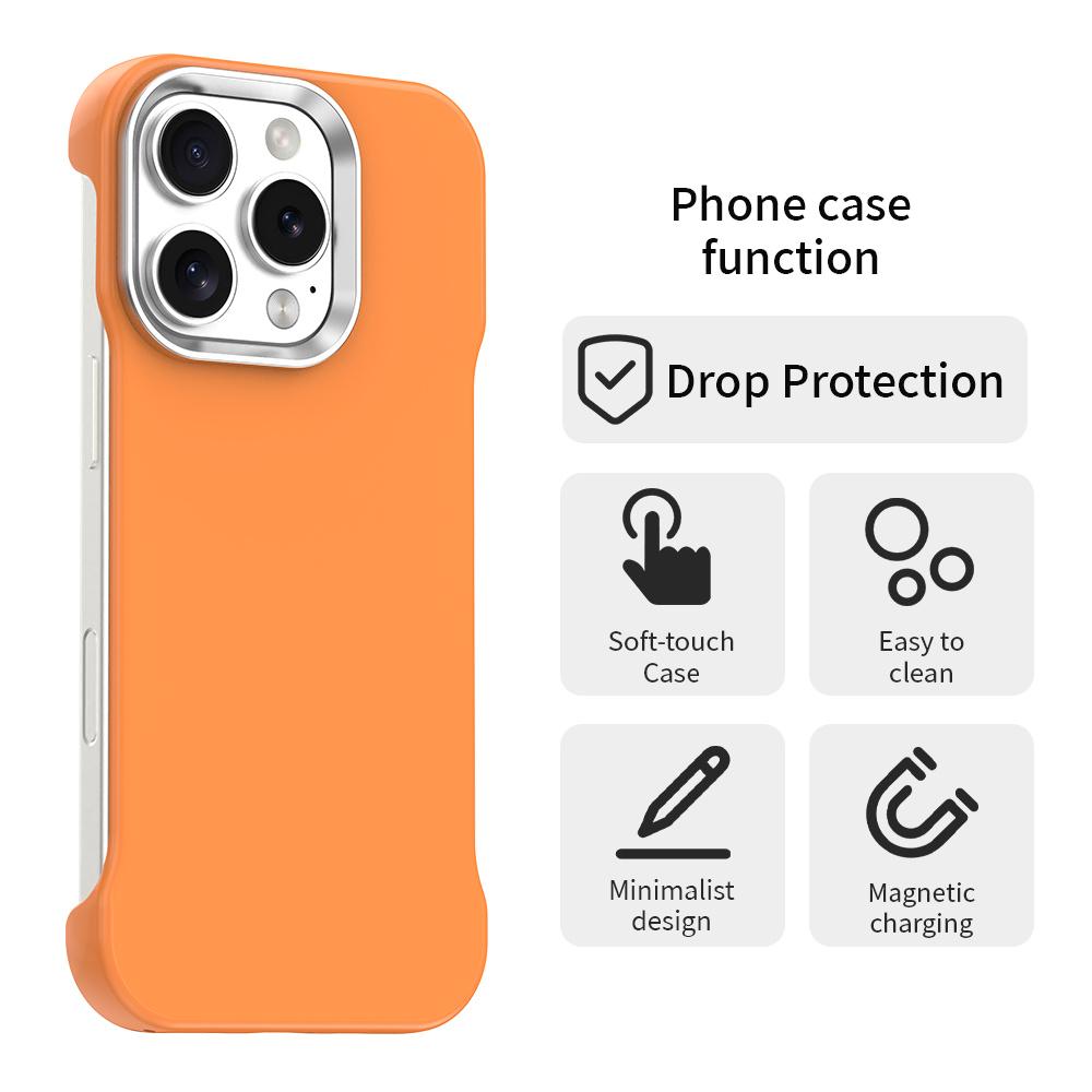 For iPhone 16 Pro Magnetic Case Frameless Ultra Thin TPU+PET Phone Cover Reinforced Corners Purple
For iPhone 16 Pro Magnetic Case Frameless Ultra Thin TPU+PET Phone Cover Reinforced Corners Purple
