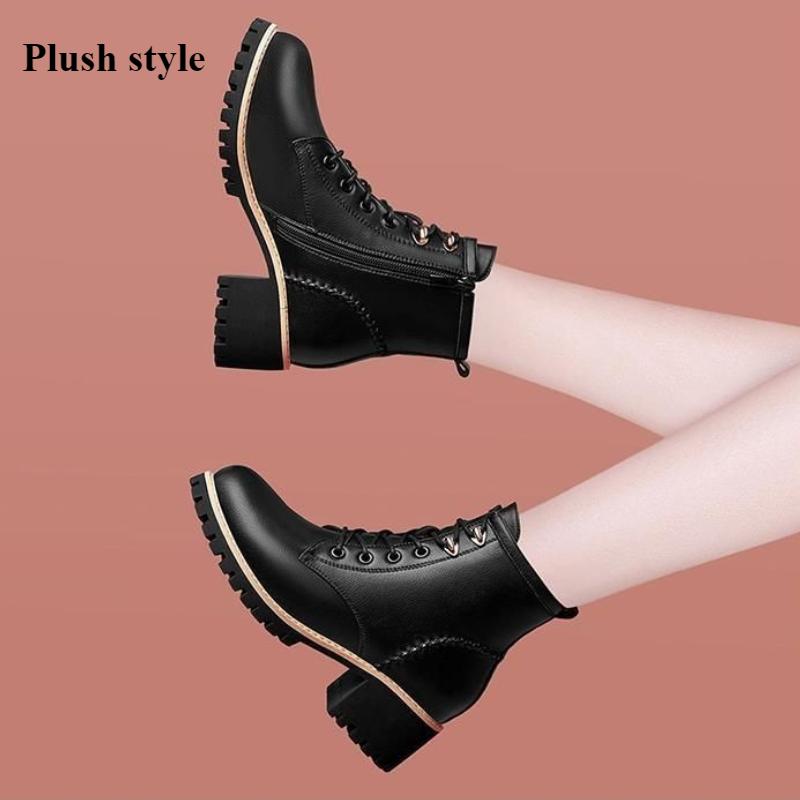 Женская обувь, новые ботильоны, осенние ботинки из натуральной кожи в британском стиле с мехом, женские короткие сапоги на мотоциклетном каблуке 36
Женская обувь, новые ботильоны, осенние ботинки из натуральной кожи в британском стиле с мехом, женские короткие сапоги на мотоциклетном каблуке 36