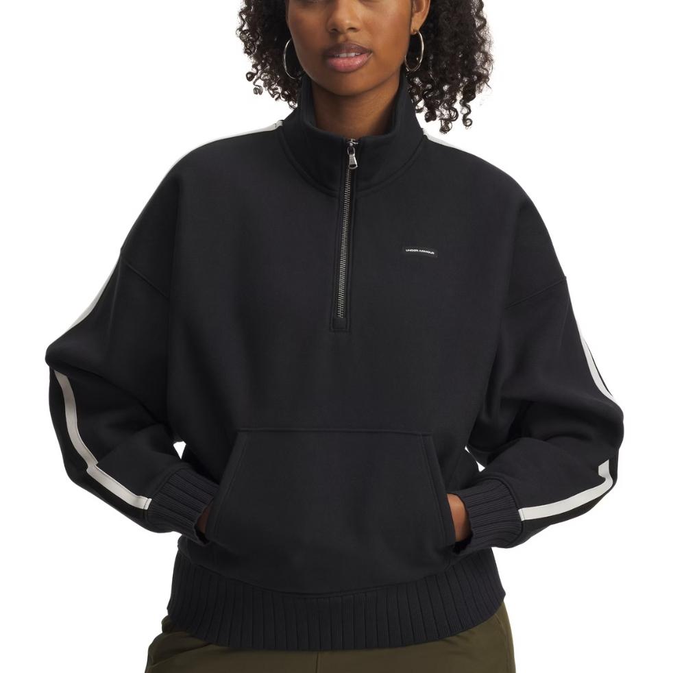 Under Armour Однотонный флисовый теплый свитшот с длинным рукавом и воротником-стойкой для женщин 6004850-001 S
Under Armour Однотонный флисовый теплый свитшот с длинным рукавом и воротником-стойкой для женщин 6004850-001 S