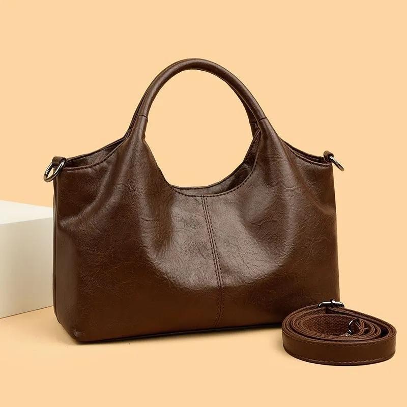 Yogodlns High Quality Large Capacity Faux Leather Women Tote Bag Designer Soft Leather Ladies Shoulder Crossbody Bag Fashion Female Handbags 28x10x16cm кавовий
Yogodlns High Quality Large Capacity Faux Leather Women Tote Bag Designer Soft Leather Ladies Shoulder Crossbody Bag Fashion Female Handbags 28x10x16cm кавовий