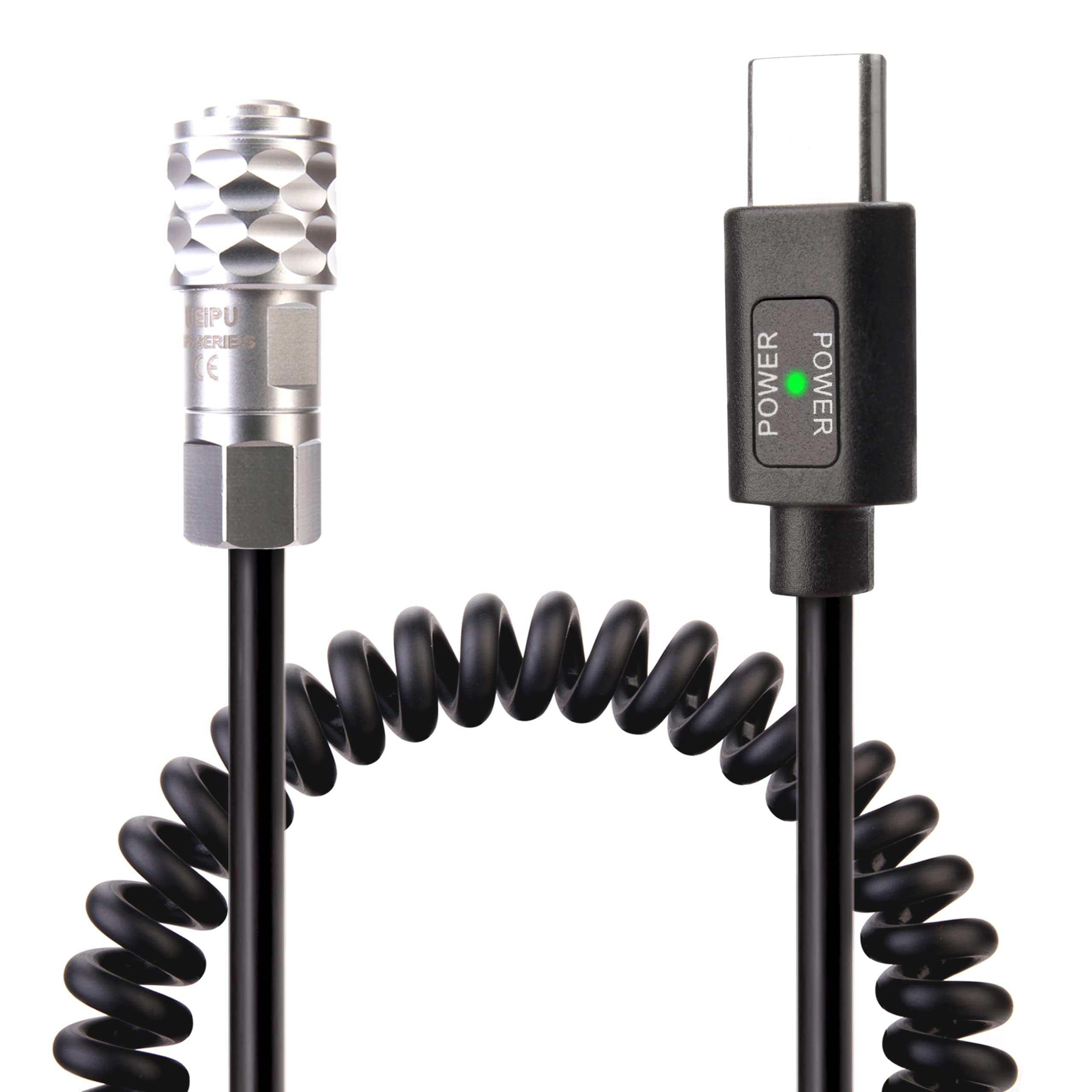 KOERTACOO BMPCC Trigger спиральный кабель питания Blackmagic Pocket Cinema Camera USB C PD Male Connector Weipu 2 Pin Connector с индикатором питания 4K/6K
KOERTACOO BMPCC Trigger спиральный кабель питания Blackmagic Pocket Cinema Camera USB C PD Male Connector Weipu 2 Pin Connector с индикатором питания 4K/6K