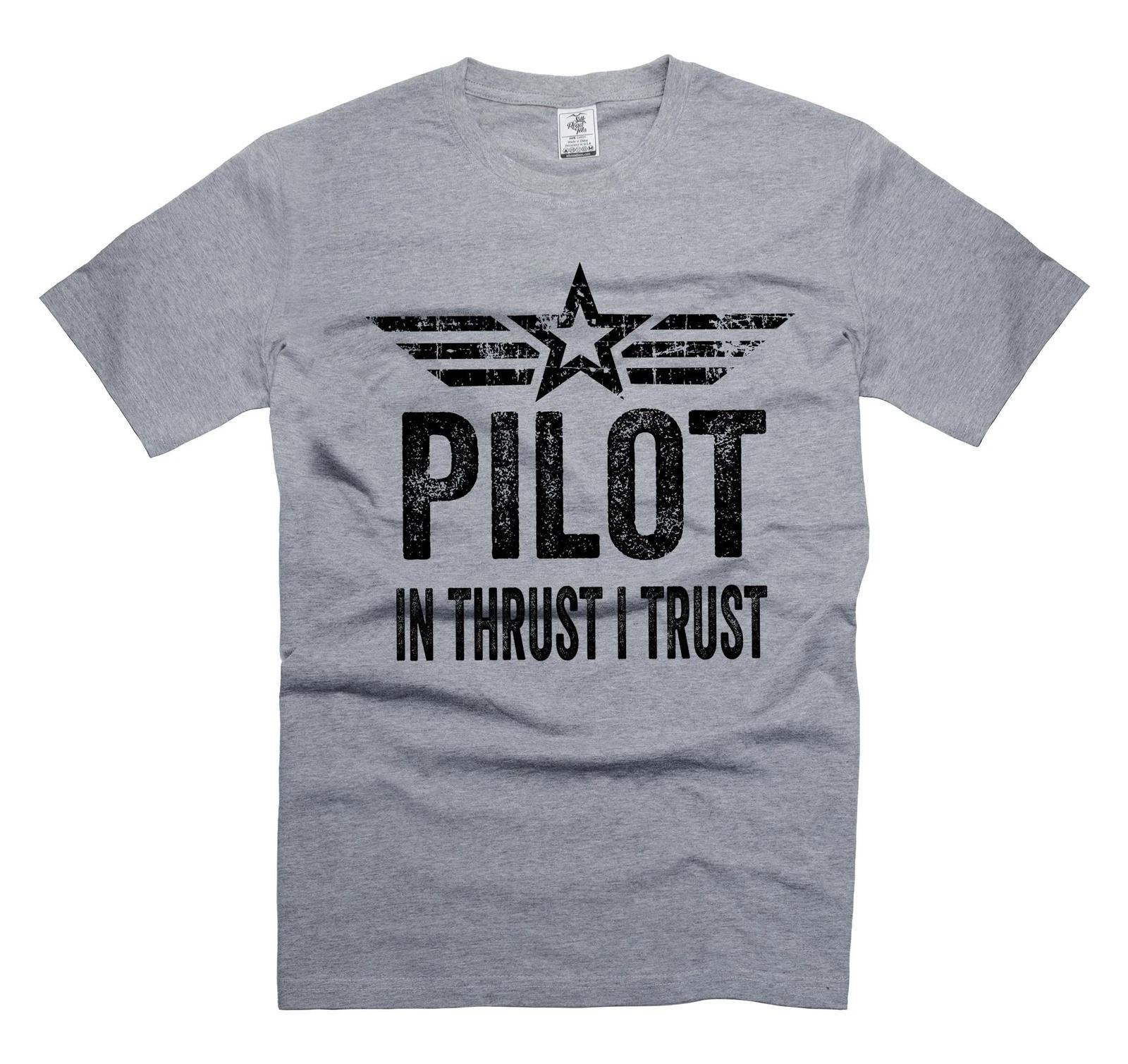 In Thrust I Trust Pilot T-Shirt - Men s Birthday Christmas Gift for Pilots S
In Thrust I Trust Pilot T-Shirt - Men s Birthday Christmas Gift for Pilots S