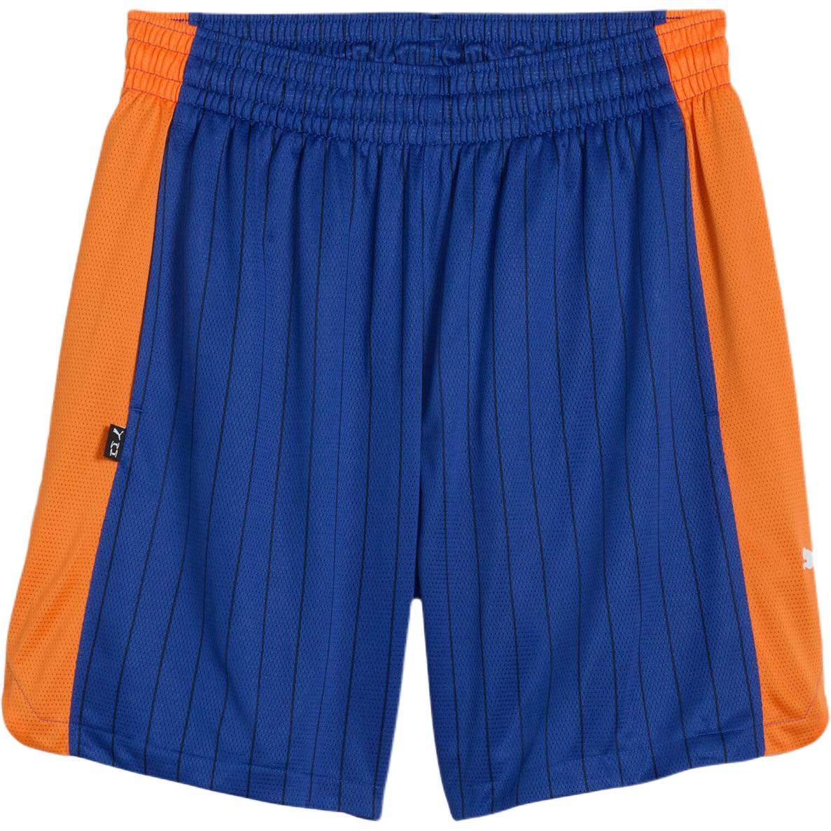 Puma Breathable Mesh Striped Drawstring Sports Basketball Shorts Men shorts Blue Orange 685455-02 S
Puma Breathable Mesh Striped Drawstring Sports Basketball Shorts Men shorts Blue Orange 685455-02 S