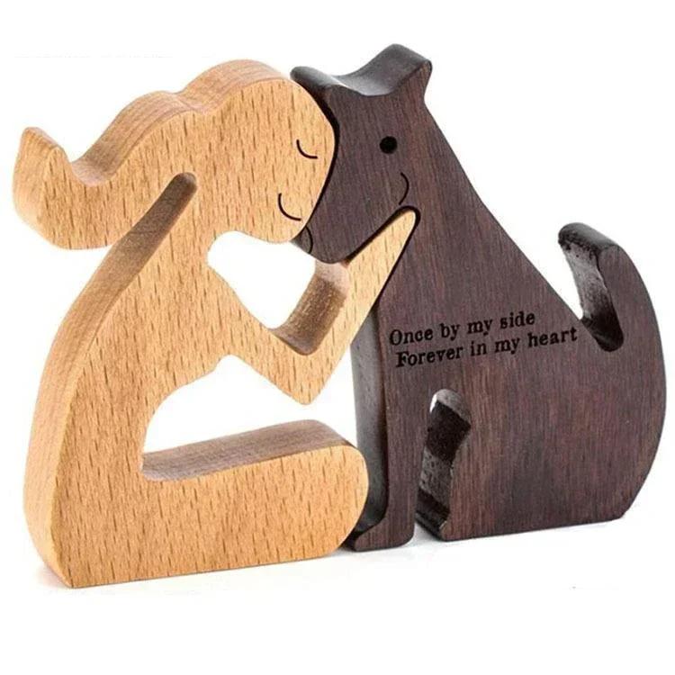 1PCS Free Personalized Engraving Name Wooden Dog Human Memorial Wooden Carving for Dog Lover Loss Sympathy Remembrance Gifts No Engraving
1PCS Free Personalized Engraving Name Wooden Dog Human Memorial Wooden Carving for Dog Lover Loss Sympathy Remembrance Gifts No Engraving