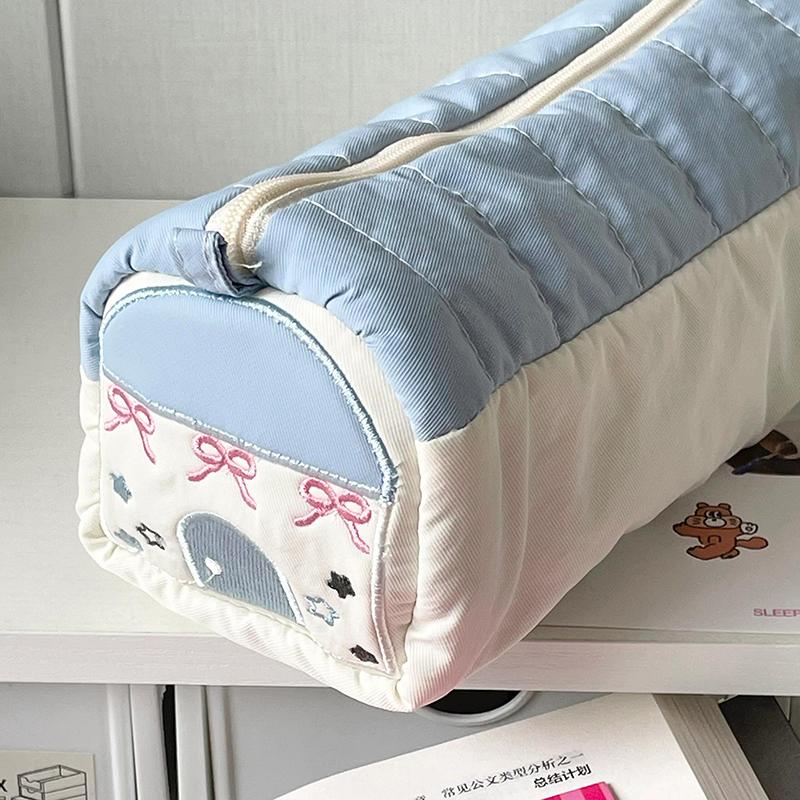 Cute House Pen Bag Large Capacity Storage Stationery Stationery Box Student Pen Bag Korean Stationery Pencil Case Pencil Pouch синий
Cute House Pen Bag Large Capacity Storage Stationery Stationery Box Student Pen Bag Korean Stationery Pencil Case Pencil Pouch синий