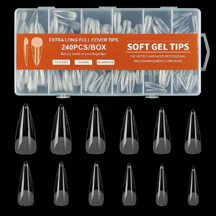 Half Matte Coffin Nail Tips False Nails for Salons Home DIY Extensions 1
Half Matte Coffin Nail Tips False Nails for Salons Home DIY Extensions 1