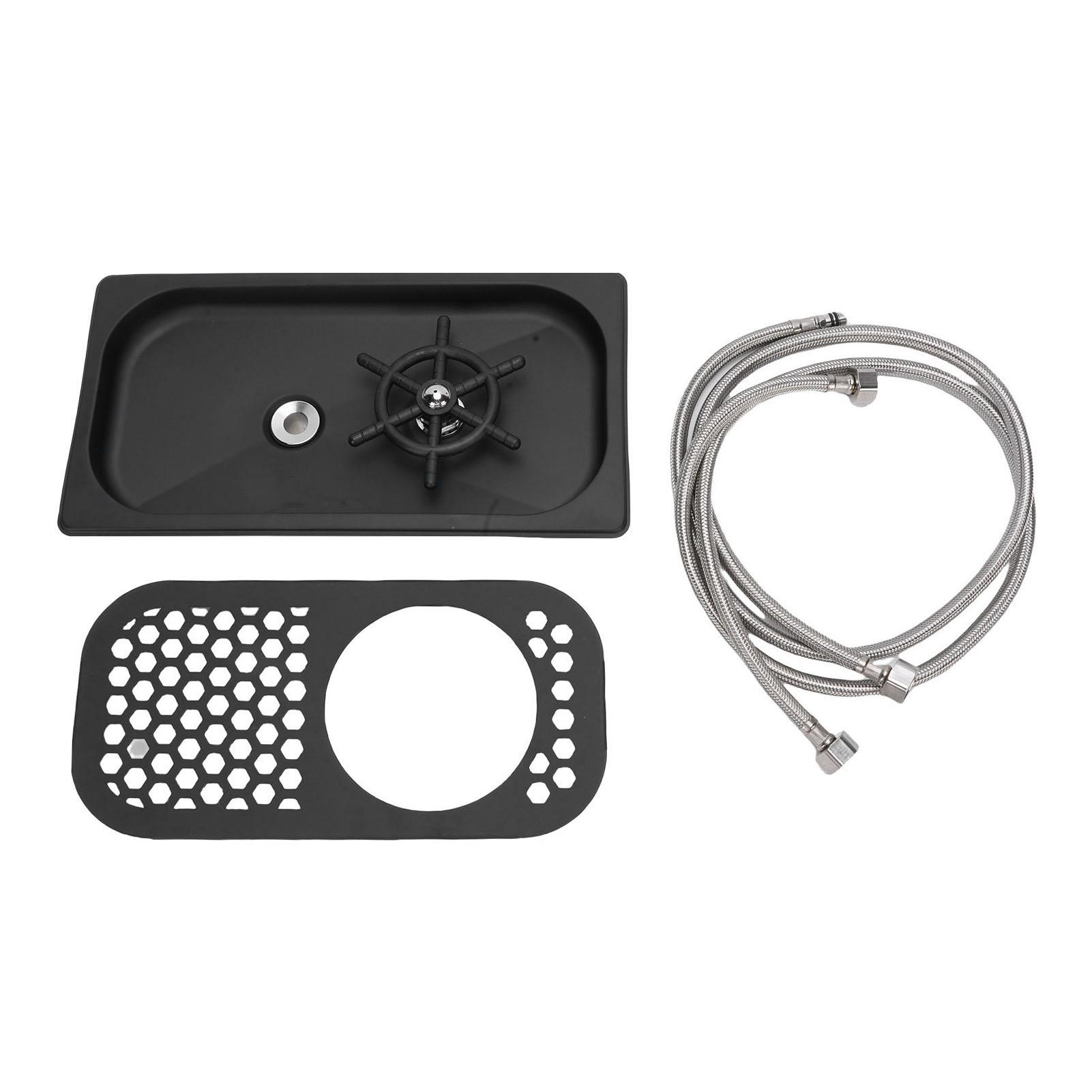 Glass Rinser Cup Washer Stainless Steel Embedded Automatic Sink Bottle Washing Equipment with Drain
Glass Rinser Cup Washer Stainless Steel Embedded Automatic Sink Bottle Washing Equipment with Drain