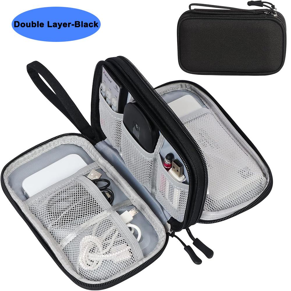 Universal Waterproof Cable Organizer Bag Travel Carrying Accessories Pouch for Electronics Wire-winding Storage
Universal Waterproof Cable Organizer Bag Travel Carrying Accessories Pouch for Electronics Wire-winding Storage