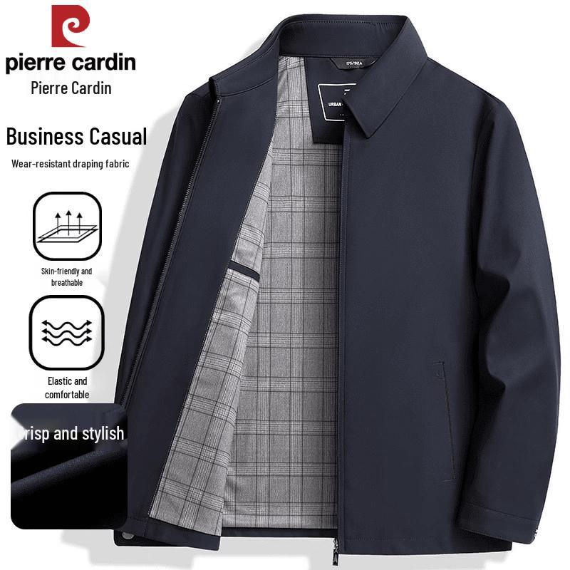 Pierre Cardin Men s Milk Silk Wrinkle-Free Business Casual Jacket 170
Pierre Cardin Men s Milk Silk Wrinkle-Free Business Casual Jacket 170