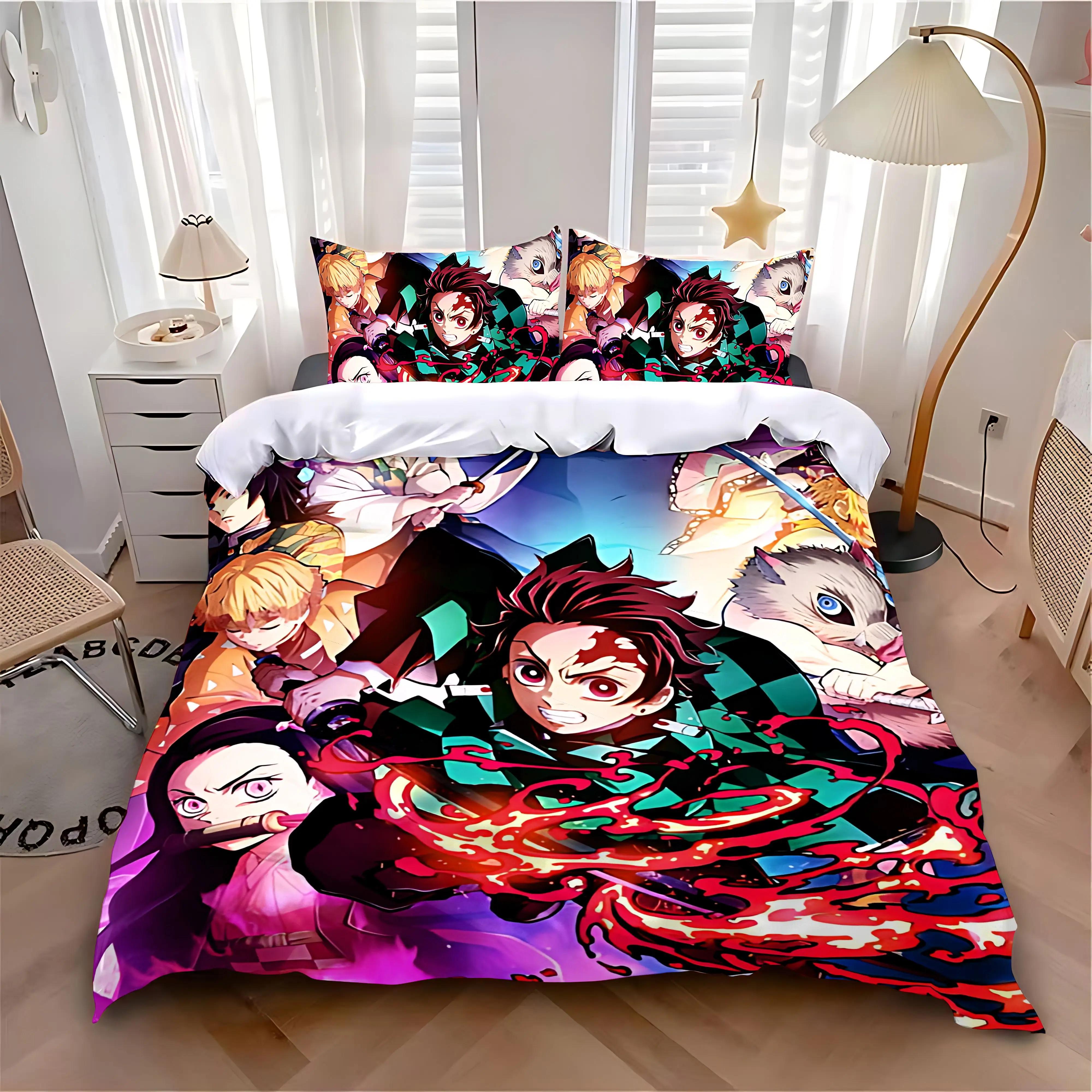 Children Soft Duvet Cover Pilowcase Hot S-SlayerS Beding Set Adult People Boy Girl Bedrom Decoration Single Double Large Sized Dimensions D-DemonS 100*200cm Single
Children Soft Duvet Cover Pilowcase Hot S-SlayerS Beding Set Adult People Boy Girl Bedrom Decoration Single Double Large Sized Dimensions D-DemonS 100*200cm Single