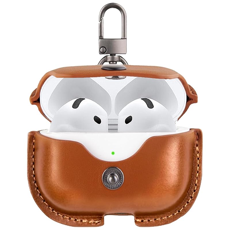 YAODLE AirPods 4 case 4th generation (2024) air pods 4 PU leather genuine leather italian leather for airpods 4 cover luxury Full protection
YAODLE AirPods 4 case 4th generation (2024) air pods 4 PU leather genuine leather italian leather for airpods 4 cover luxury Full protection