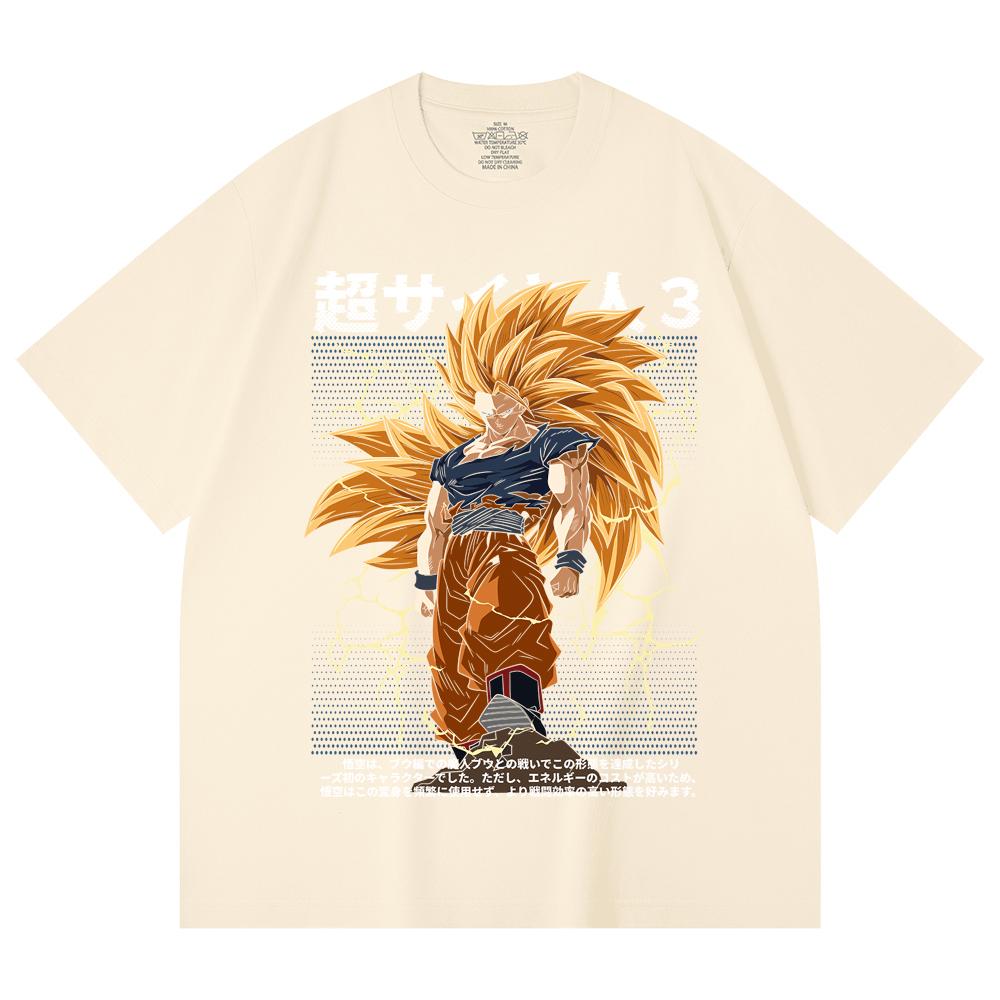 230 г/м² 100% хлопок Dragon Ball V59 Принт Goku SSJ3 Унисекс Тяжелая хлопковая футболка XS абрикосовый
230 г/м² 100% хлопок Dragon Ball V59 Принт Goku SSJ3 Унисекс Тяжелая хлопковая футболка XS абрикосовый