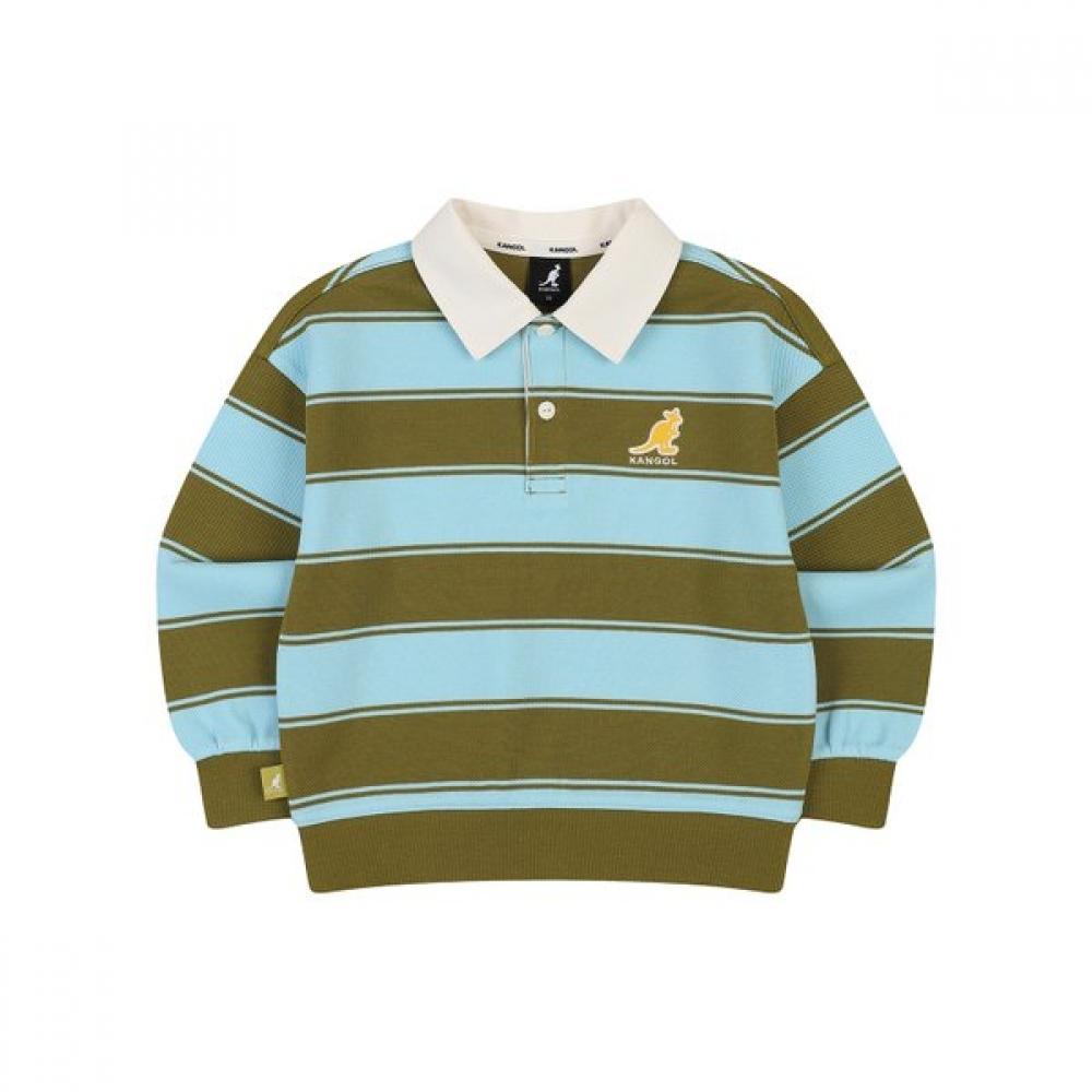 Kangol Kids Stripe Rugby Sweatshirt Khaki Sa 0101
Kangol Kids Stripe Rugby Sweatshirt Khaki Sa 0101