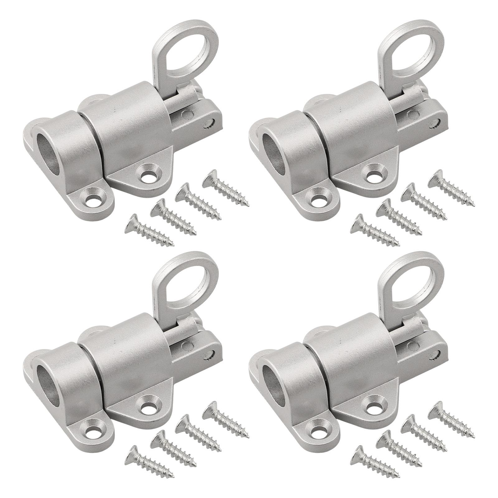 Home Security Aluminum Alloy Latch Casement Latch Convenient Operation Hassle-free Installation Secure Closure срібний
Home Security Aluminum Alloy Latch Casement Latch Convenient Operation Hassle-free Installation Secure Closure срібний