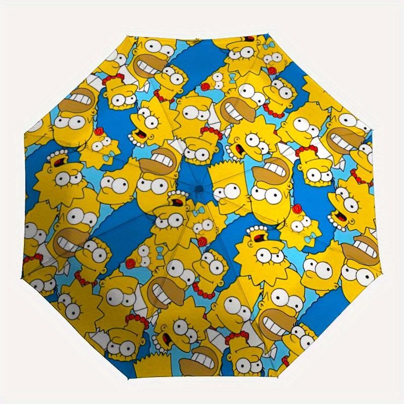 1pc Simpsons Pattern Automatic Umbrella, Portable Foldable 8-Rib Manual Open with Skeleton Hand, Durable Canopy yy250730128
1pc Simpsons Pattern Automatic Umbrella, Portable Foldable 8-Rib Manual Open with Skeleton Hand, Durable Canopy yy250730128