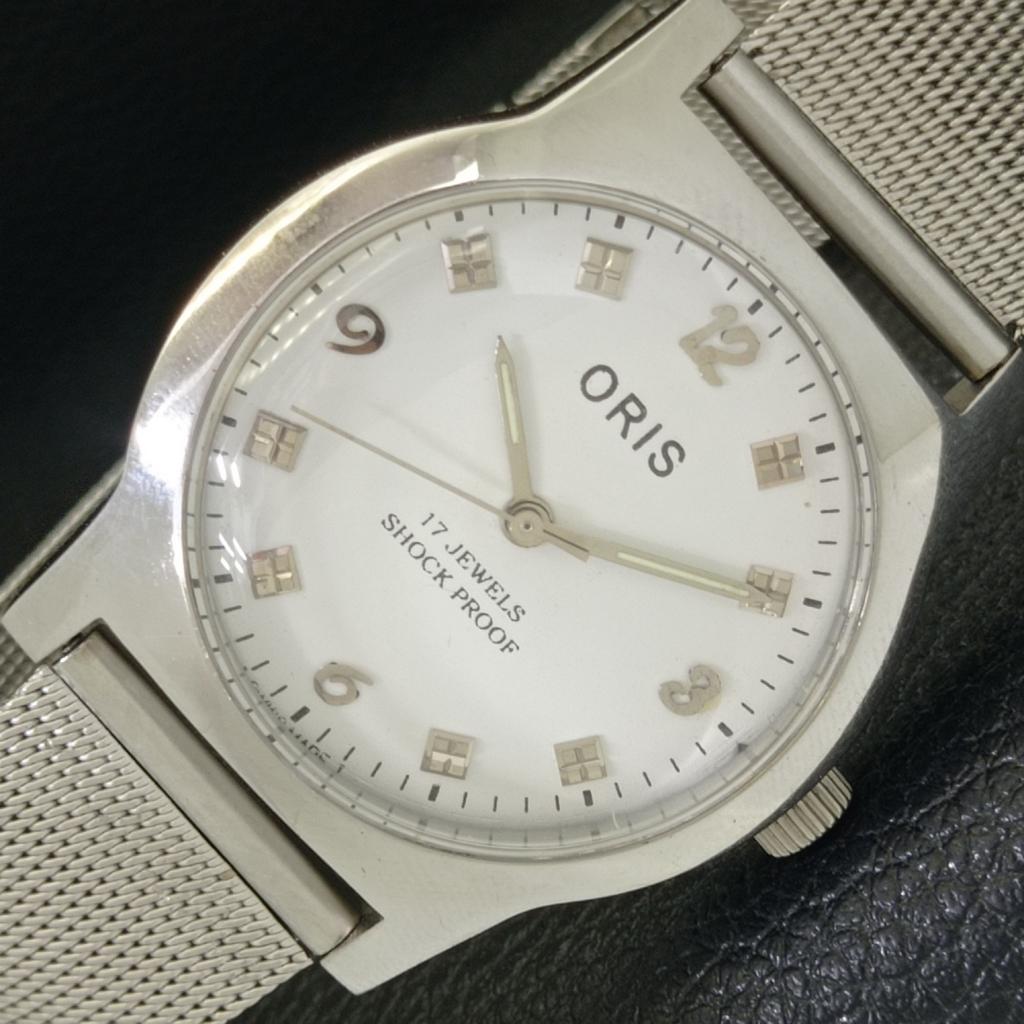 ВОССТАНОВЛЕННЫЕ ШВЕЙЦАРСКИЕ МУЖСКИЕ ЧАСЫ ORIS С РУЧНЫМ ЗАВОДОМ, БЕЛЫЙ ЦИФЕРБЛАТ a432701-2 R113-a432701
ВОССТАНОВЛЕННЫЕ ШВЕЙЦАРСКИЕ МУЖСКИЕ ЧАСЫ ORIS С РУЧНЫМ ЗАВОДОМ, БЕЛЫЙ ЦИФЕРБЛАТ a432701-2 R113-a432701
