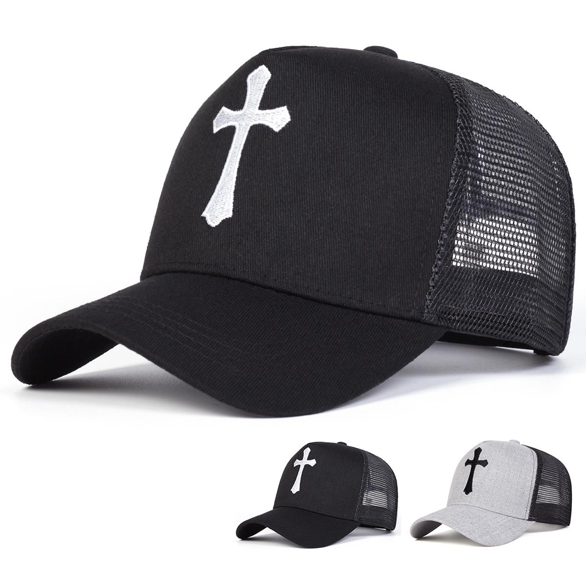 Unisex Cross Embroidery Baseball Net Caps Outdoor Adjustable Spring and Summer Casual Sunscreen Hat чорний
Unisex Cross Embroidery Baseball Net Caps Outdoor Adjustable Spring and Summer Casual Sunscreen Hat чорний