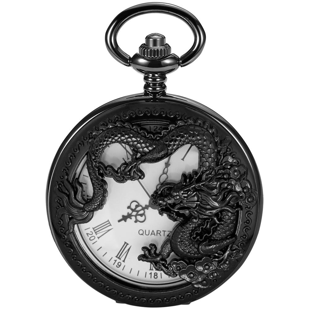 Flying Dragon Embossed Hollow Digital Quartz Pocket Watch Men s High Quality Necklace Timing Pendant Women s Jewelry Gift Clock чёрный
Flying Dragon Embossed Hollow Digital Quartz Pocket Watch Men s High Quality Necklace Timing Pendant Women s Jewelry Gift Clock чёрный