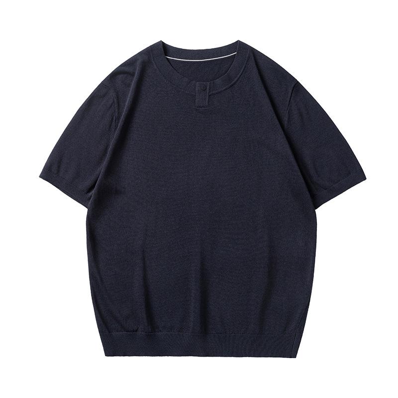 Mu Qiu Men s Henley Short-Sleeve Tee | Old Money Style Loose Knit Casual Shirt 2XL (80-90kg)
Mu Qiu Men s Henley Short-Sleeve Tee | Old Money Style Loose Knit Casual Shirt 2XL (80-90kg)