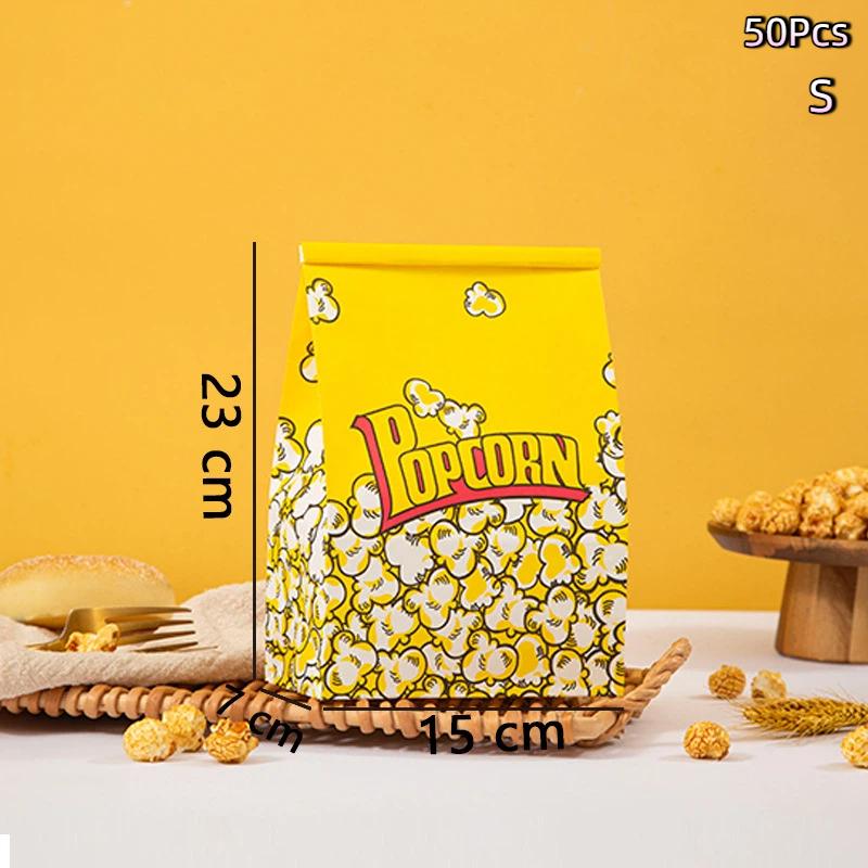 50Pcs Popcorn Container Paper Bag Kraft Paper Bags With Iron Wire Popcorn Boxes For Theme Birthday Parties Decoration Popcorn S
50Pcs Popcorn Container Paper Bag Kraft Paper Bags With Iron Wire Popcorn Boxes For Theme Birthday Parties Decoration Popcorn S