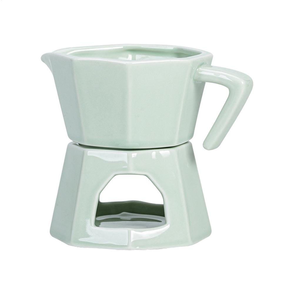 Chocolate Fondue Mug Butter Warmer Melting Even Heating Chocolate Fondue Cup Ceramic Mug for Birthday Christmas Holiday Party светло-зеленый
Chocolate Fondue Mug Butter Warmer Melting Even Heating Chocolate Fondue Cup Ceramic Mug for Birthday Christmas Holiday Party светло-зеленый