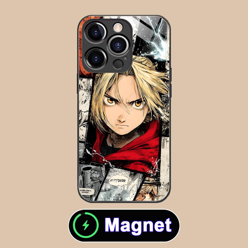 Fullmetal Edward Elric Phone Case for iPhone 17 16 15 14 13 12 11 Air Pro Max Plus Mini Glass MagSafe Cover iPhone 11 Pro Max
Fullmetal Edward Elric Phone Case for iPhone 17 16 15 14 13 12 11 Air Pro Max Plus Mini Glass MagSafe Cover iPhone 11 Pro Max
