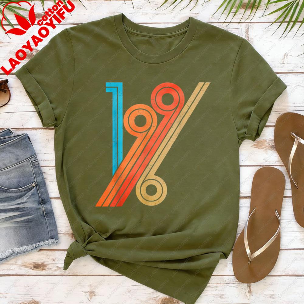 1996 T Shiet Women T Shirt Retro Design Casual Summer Top Cotton Short Sleeve Fashion Tee for Gift 30th Birthday Gift 4XL
1996 T Shiet Women T Shirt Retro Design Casual Summer Top Cotton Short Sleeve Fashion Tee for Gift 30th Birthday Gift 4XL