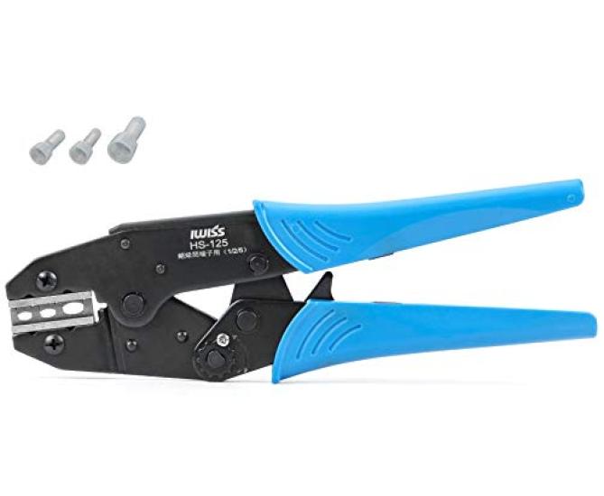 IWISS Insulated Connectors Crimping Precision Crimping Ratchet EDM Die Closed-End CE1/2/5, Tool, Pliers, Type, HS-125 синий
IWISS Insulated Connectors Crimping Precision Crimping Ratchet EDM Die Closed-End CE1/2/5, Tool, Pliers, Type, HS-125 синий