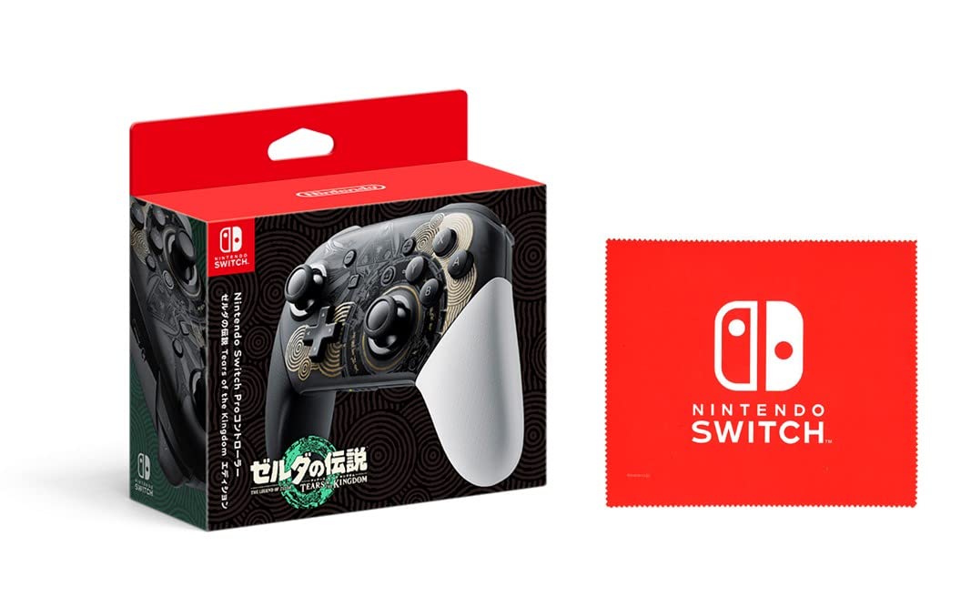 Контроллер Nintendo Switch Pro The Legend of Zelda Tears of the Kingdom Edition Салфетка из микрофибры с логотипом Switch (Нинтендо включено)
Контроллер Nintendo Switch Pro The Legend of Zelda Tears of the Kingdom Edition Салфетка из микрофибры с логотипом Switch (Нинтендо включено)