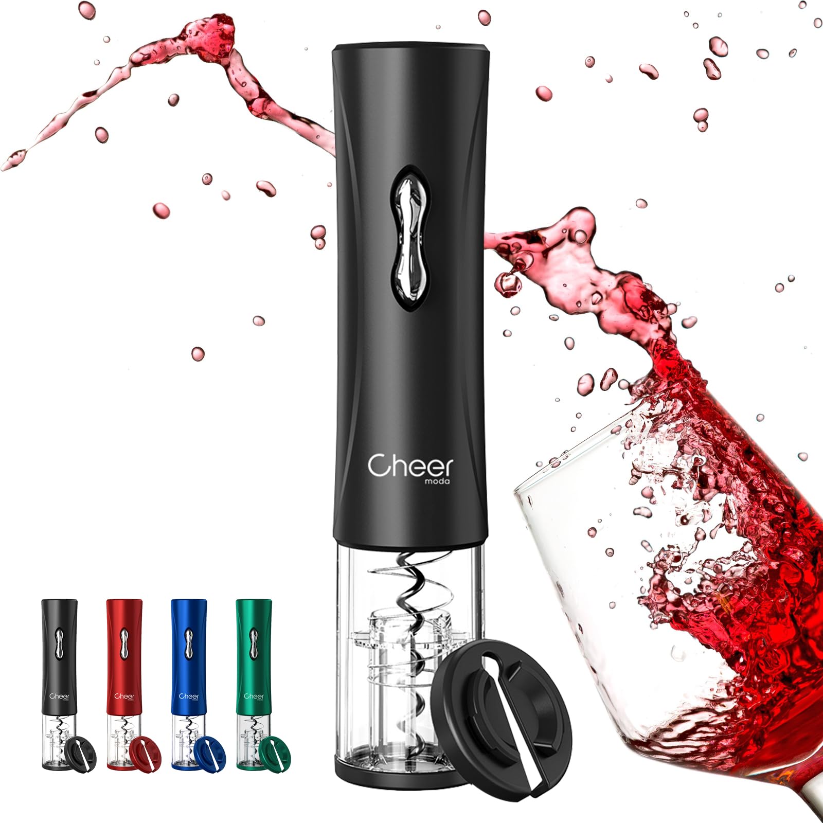 CheerModa Wine Easy to Battery with Foil Bottle Simple Easy for Women to Convenient Item for Drinking Gift Opener, Electric, Use, Operated, Cutter,
CheerModa Wine Easy to Battery with Foil Bottle Simple Easy for Women to Convenient Item for Drinking Gift Opener, Electric, Use, Operated, Cutter,