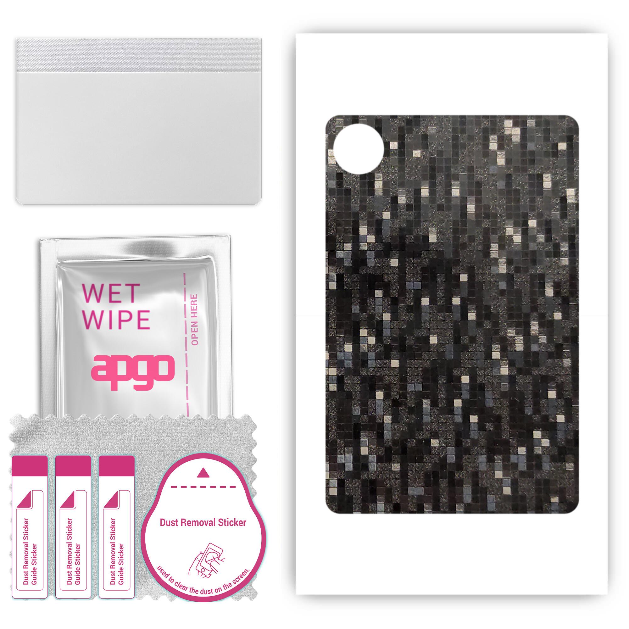 apgo Protective Skin Sticker for the back compatible with Huawei MatePad Pro 11, Wrap Film, Foil, Vinyl - Pattern Carbon Black Pixel
apgo Protective Skin Sticker for the back compatible with Huawei MatePad Pro 11, Wrap Film, Foil, Vinyl - Pattern Carbon Black Pixel