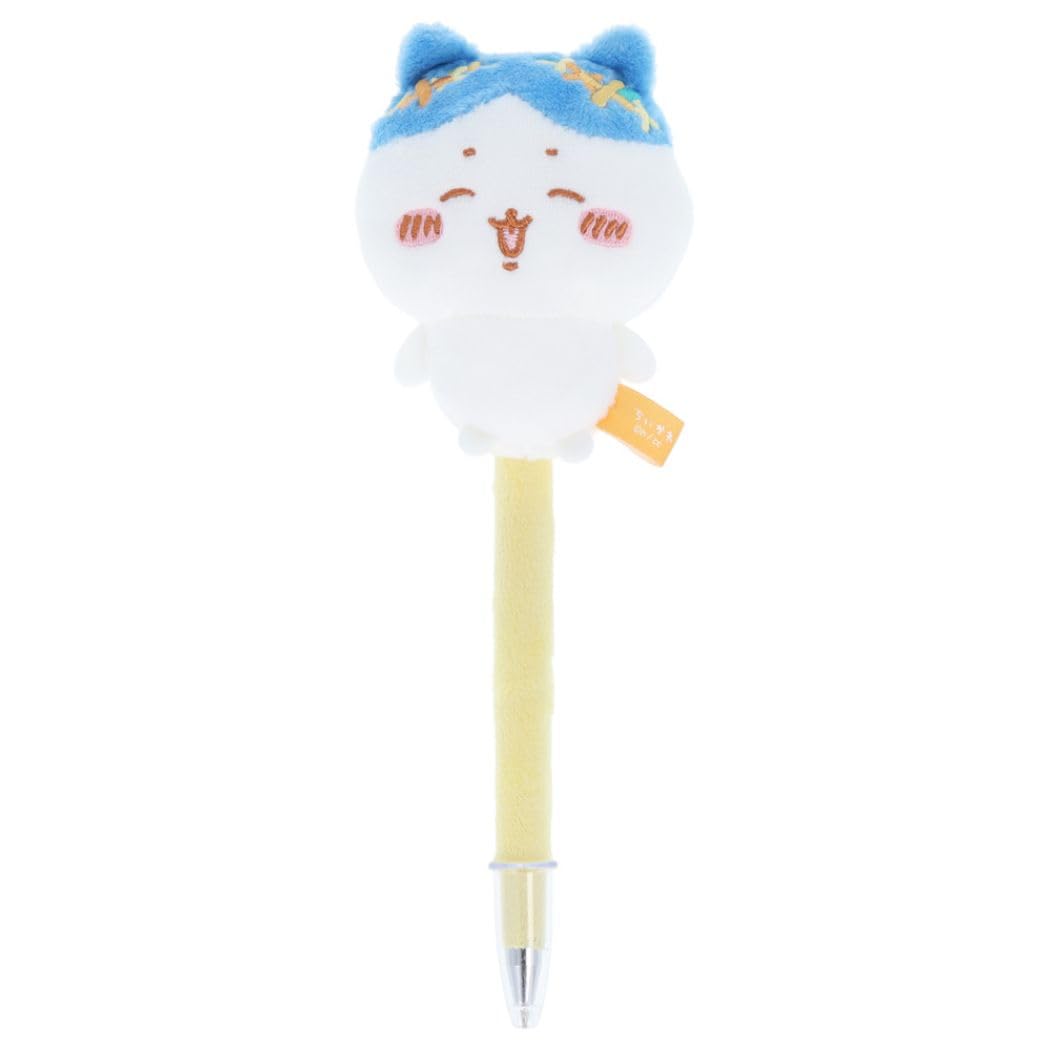 Sunstar Stationery Chiikawa Oil-Based Ballpoint Pen with Mascot, Hachiware, S4654242
Sunstar Stationery Chiikawa Oil-Based Ballpoint Pen with Mascot, Hachiware, S4654242