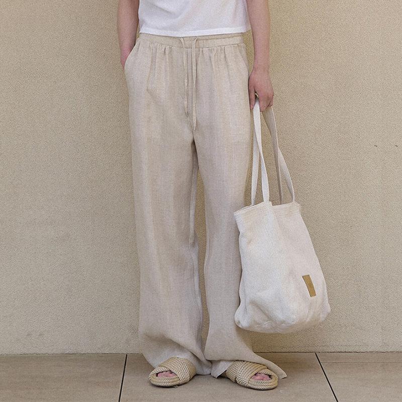 Women s Simple Solid Color Linen Pants with Double Side Pockets, Long Straight Leg, Casual Versatile Spring/Summer Wear Small
Women s Simple Solid Color Linen Pants with Double Side Pockets, Long Straight Leg, Casual Versatile Spring/Summer Wear Small