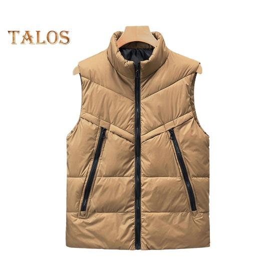 Мужской жилет с воротником-стойкой, без рукавов, застежка-молния, жилет с карманами, однотонный утолщенный стеганый хлопковый жилет, куртка M хаки
Мужской жилет с воротником-стойкой, без рукавов, застежка-молния, жилет с карманами, однотонный утолщенный стеганый хлопковый жилет, куртка M хаки