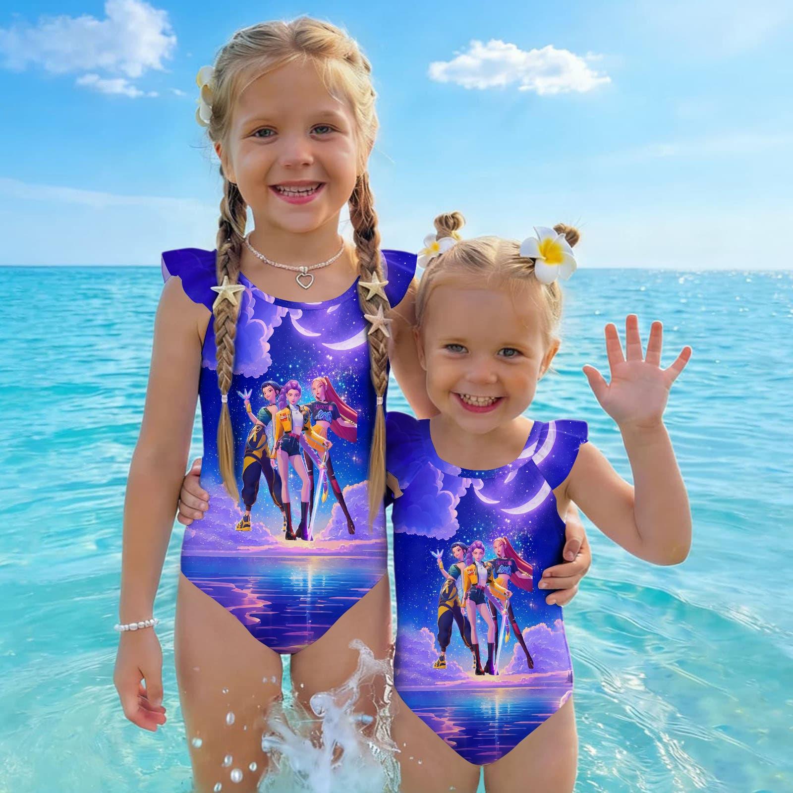 Girls One Piece Swimsuit Summer Casual Fashion Printed Swimwear Kids Comfortable Fit Durable Material Suitable for Beach Pool Activities 100 синий
Girls One Piece Swimsuit Summer Casual Fashion Printed Swimwear Kids Comfortable Fit Durable Material Suitable for Beach Pool Activities 100 синий