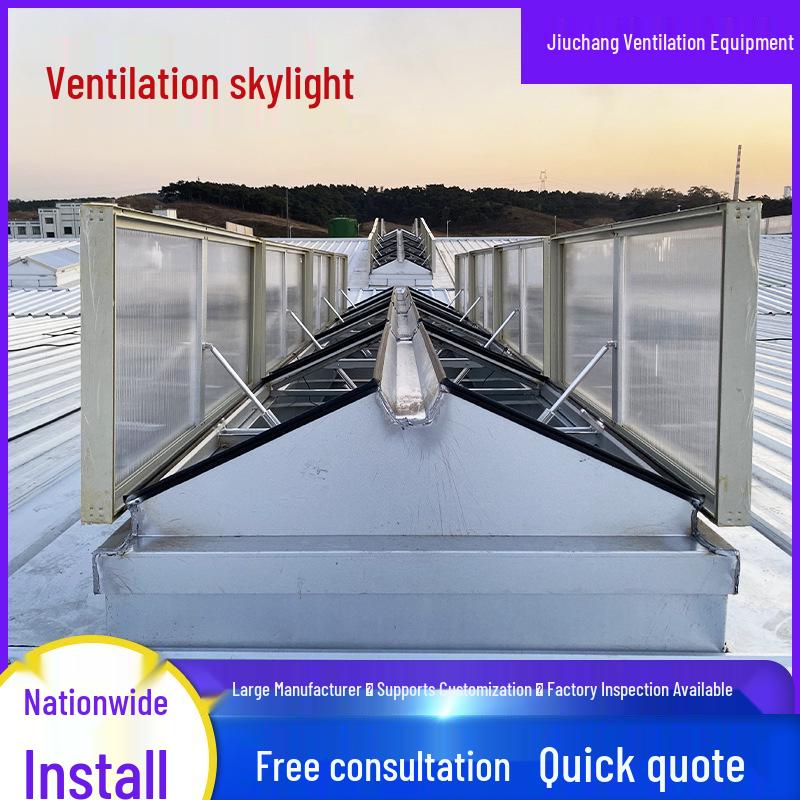 Custom Triangular Electric Fire-Link Ventilation Skylight
Custom Triangular Electric Fire-Link Ventilation Skylight
