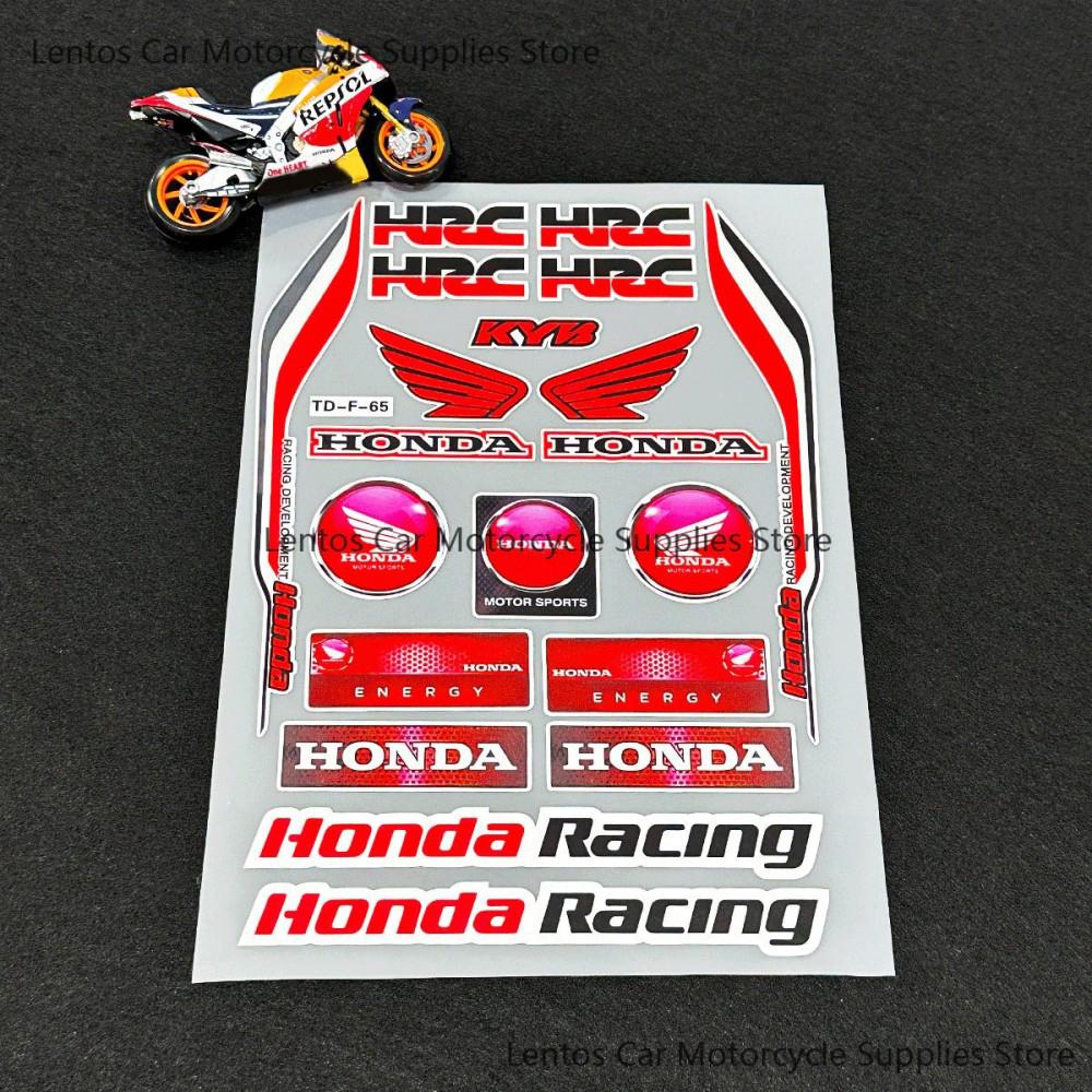 Motorcycle Modification Reflective Helmet Stickers HONDA Motorsports Wings of Dreams Logo Fuel Tank & Tail Box Decor Decals
Motorcycle Modification Reflective Helmet Stickers HONDA Motorsports Wings of Dreams Logo Fuel Tank & Tail Box Decor Decals
