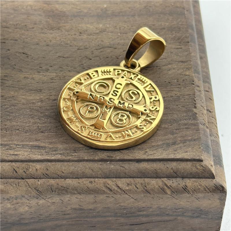 CSPB Cross Necklace 316L Stainless Steel Jewelry Punk Men Women Saint Pendant золотистий
CSPB Cross Necklace 316L Stainless Steel Jewelry Punk Men Women Saint Pendant золотистий