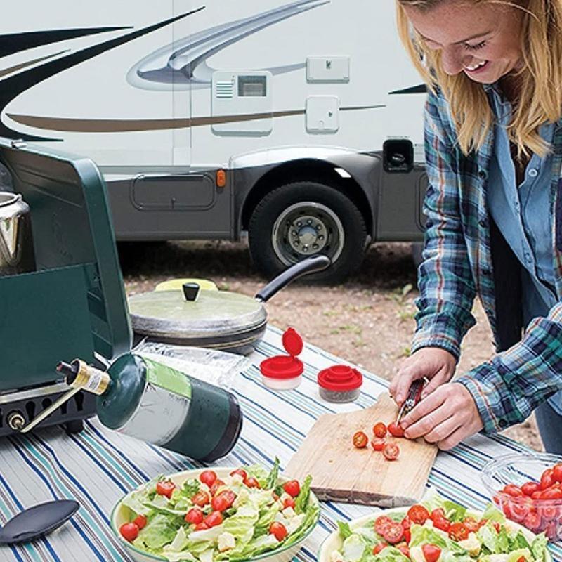 Reusable Seasoning Jar Condiment Bottle Portable Containers Compact Seasoning Storage Jar for Travel and Camping CHINA
Reusable Seasoning Jar Condiment Bottle Portable Containers Compact Seasoning Storage Jar for Travel and Camping CHINA