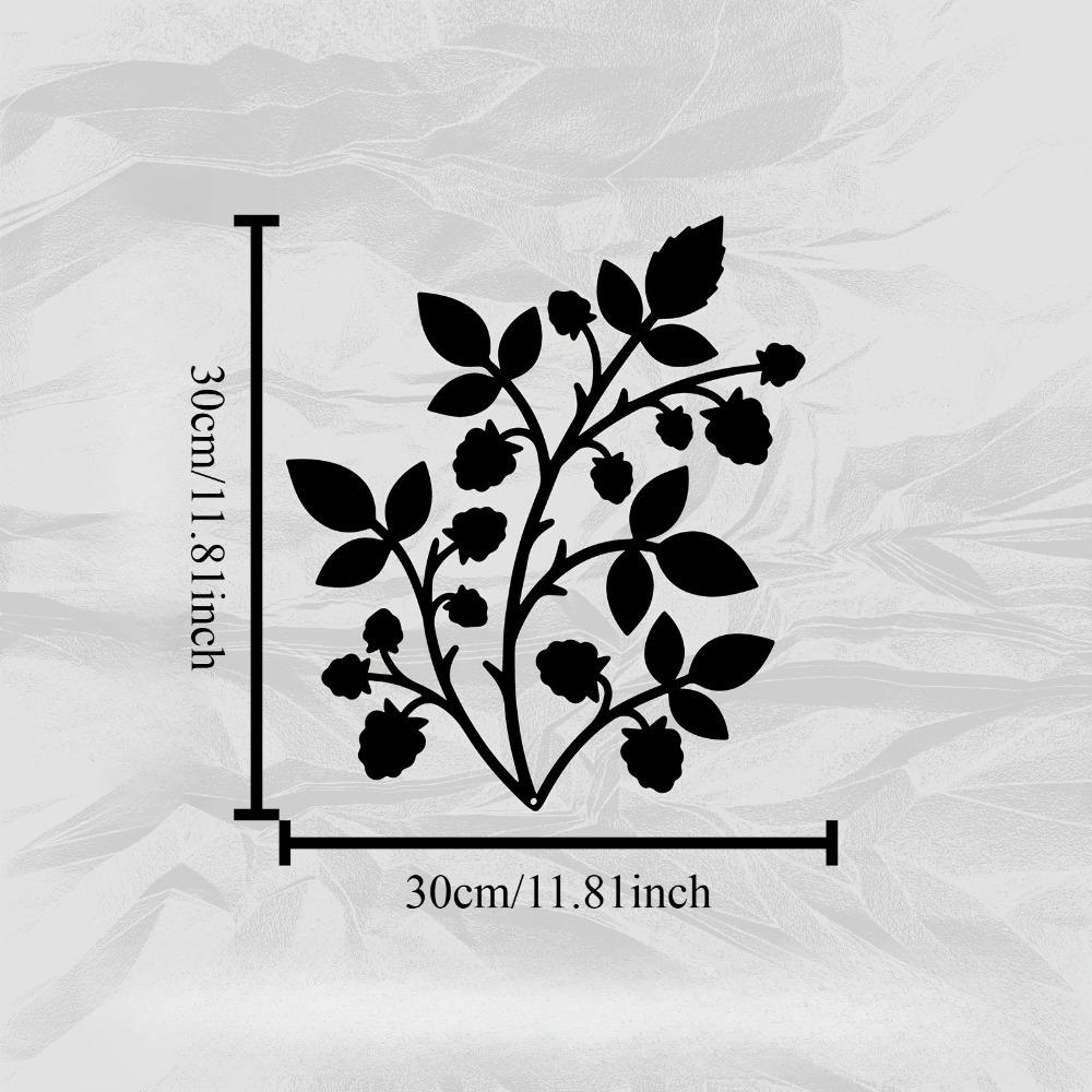Wrought Iron Berry Branch Wall Art Metal Decor Nature Inspired Hanging Mural Outdoor Indoor Rustproof Housewarming Gift 12in
Wrought Iron Berry Branch Wall Art Metal Decor Nature Inspired Hanging Mural Outdoor Indoor Rustproof Housewarming Gift 12in