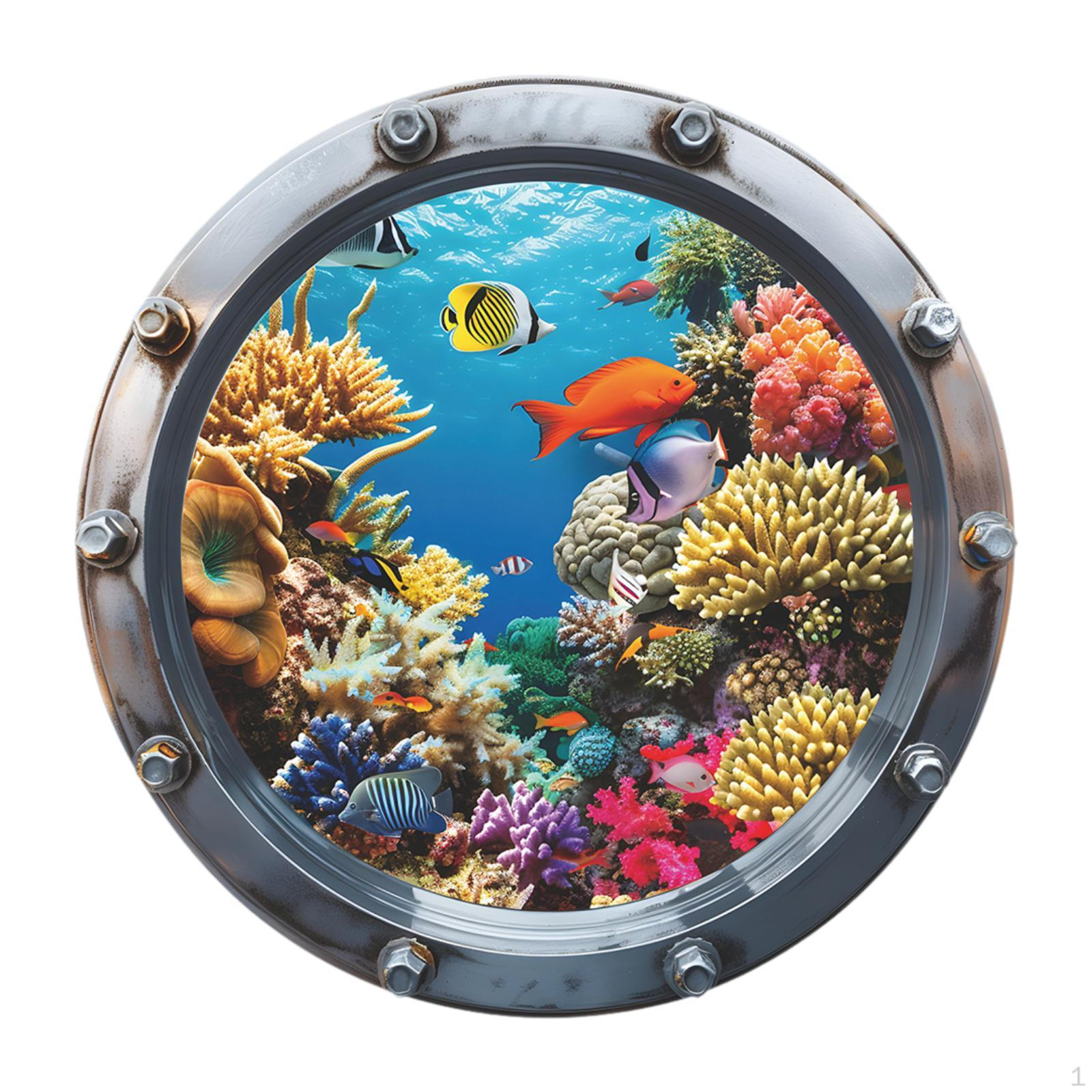 Coral Fish Bathroom Toilet Sticker ,under The Sea Scenery Wall Decals ,3D Underwater World
Coral Fish Bathroom Toilet Sticker ,under The Sea Scenery Wall Decals ,3D Underwater World