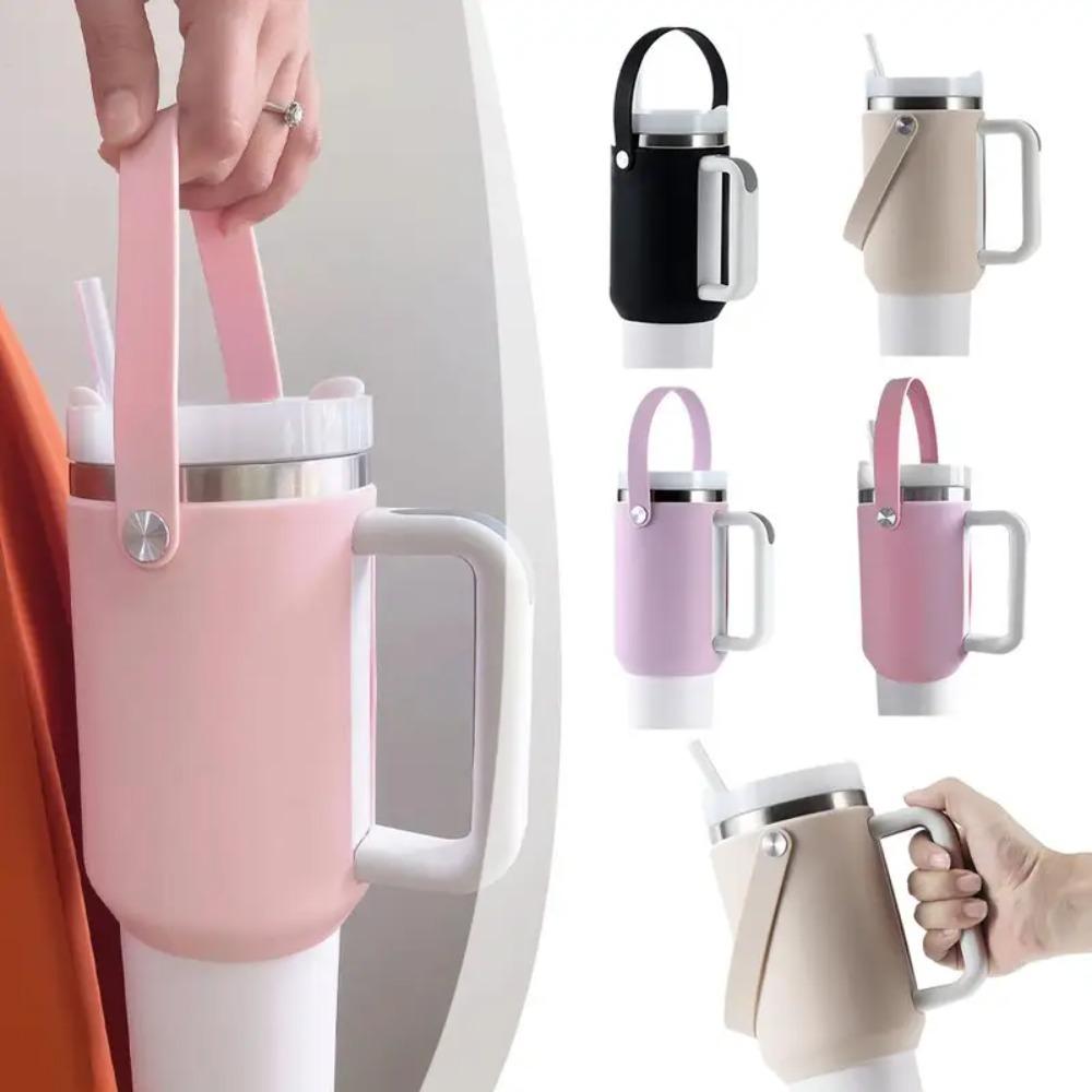 with Handle 40oz Stanley Cup Sleeve Silicone Water Bottle Holder Water Bottle Carrier Sport
with Handle 40oz Stanley Cup Sleeve Silicone Water Bottle Holder Water Bottle Carrier Sport