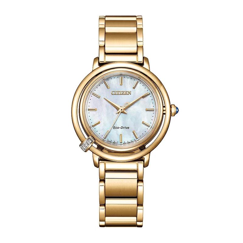 CITIZEN 50 meters waterproof, solar Quartz, Steel Strap, , 31.2mm women s watch, mother-of-pearl dial EM1093-61D синій
CITIZEN 50 meters waterproof, solar Quartz, Steel Strap, , 31.2mm women s watch, mother-of-pearl dial EM1093-61D синій