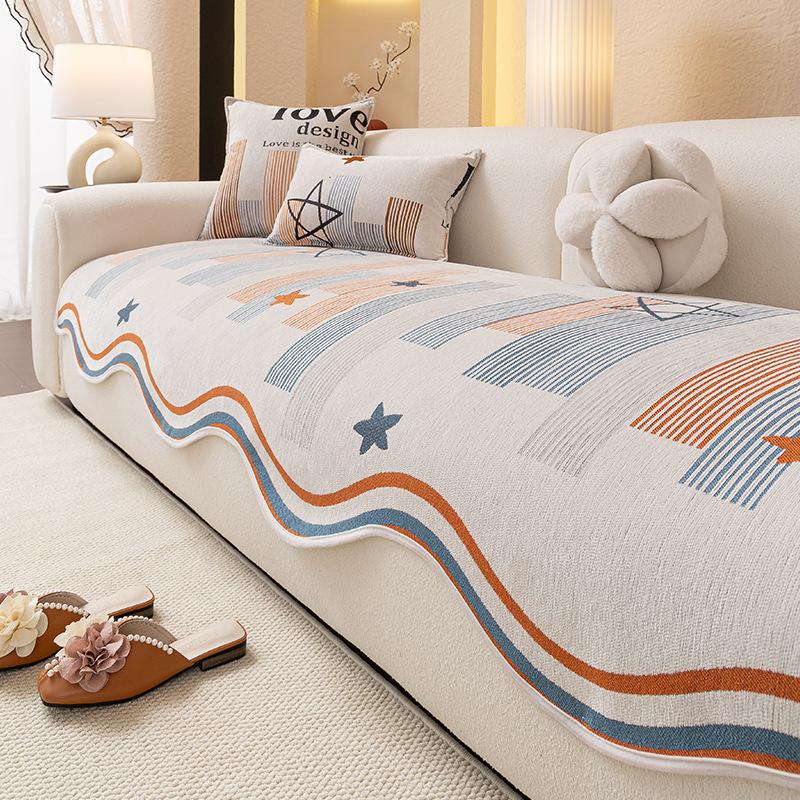 Sofa Cushion Four-Season Universal New Special-Shaped Combination Sofa Seat Cushion Cream Wind One-Piece Cover Cover 90*90cm
Sofa Cushion Four-Season Universal New Special-Shaped Combination Sofa Seat Cushion Cream Wind One-Piece Cover Cover 90*90cm