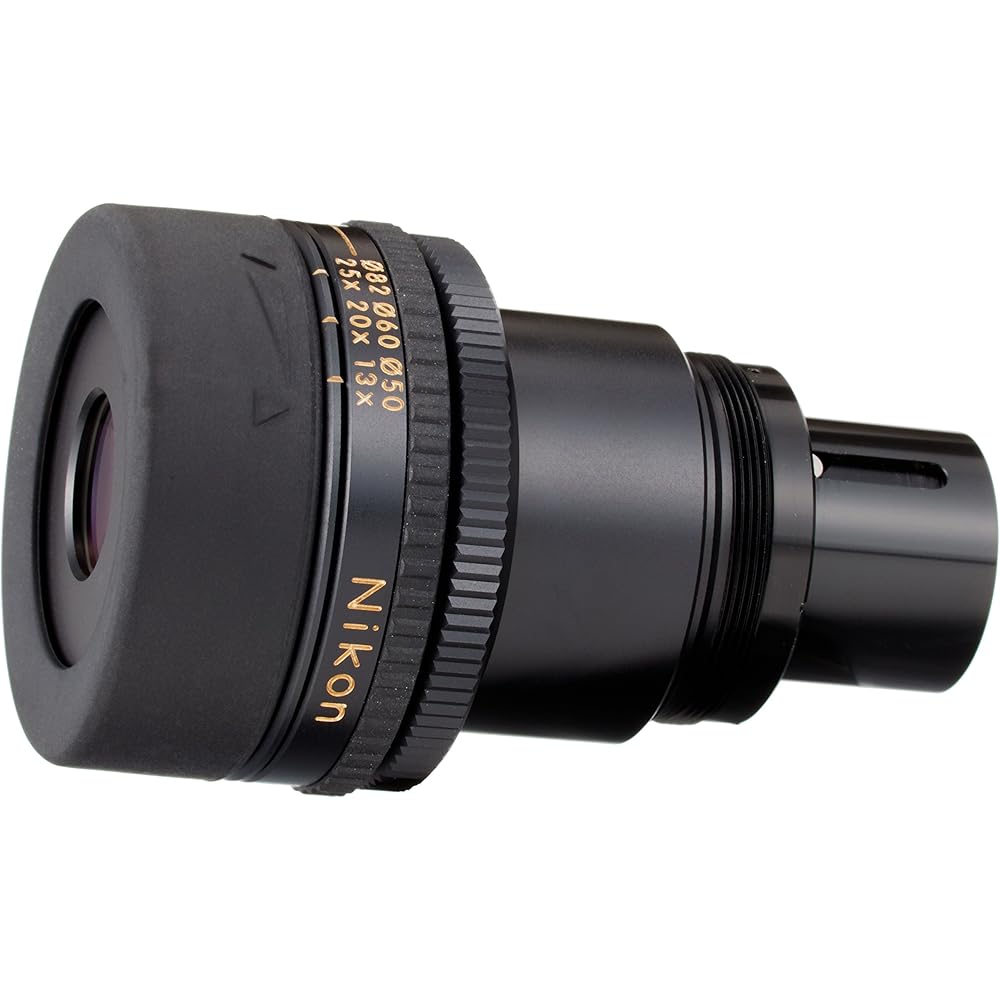 Nikon Field Scope Eyepiece Zoom Lens 20-60X25-75X MC2 20-60XMC2
Nikon Field Scope Eyepiece Zoom Lens 20-60X25-75X MC2 20-60XMC2