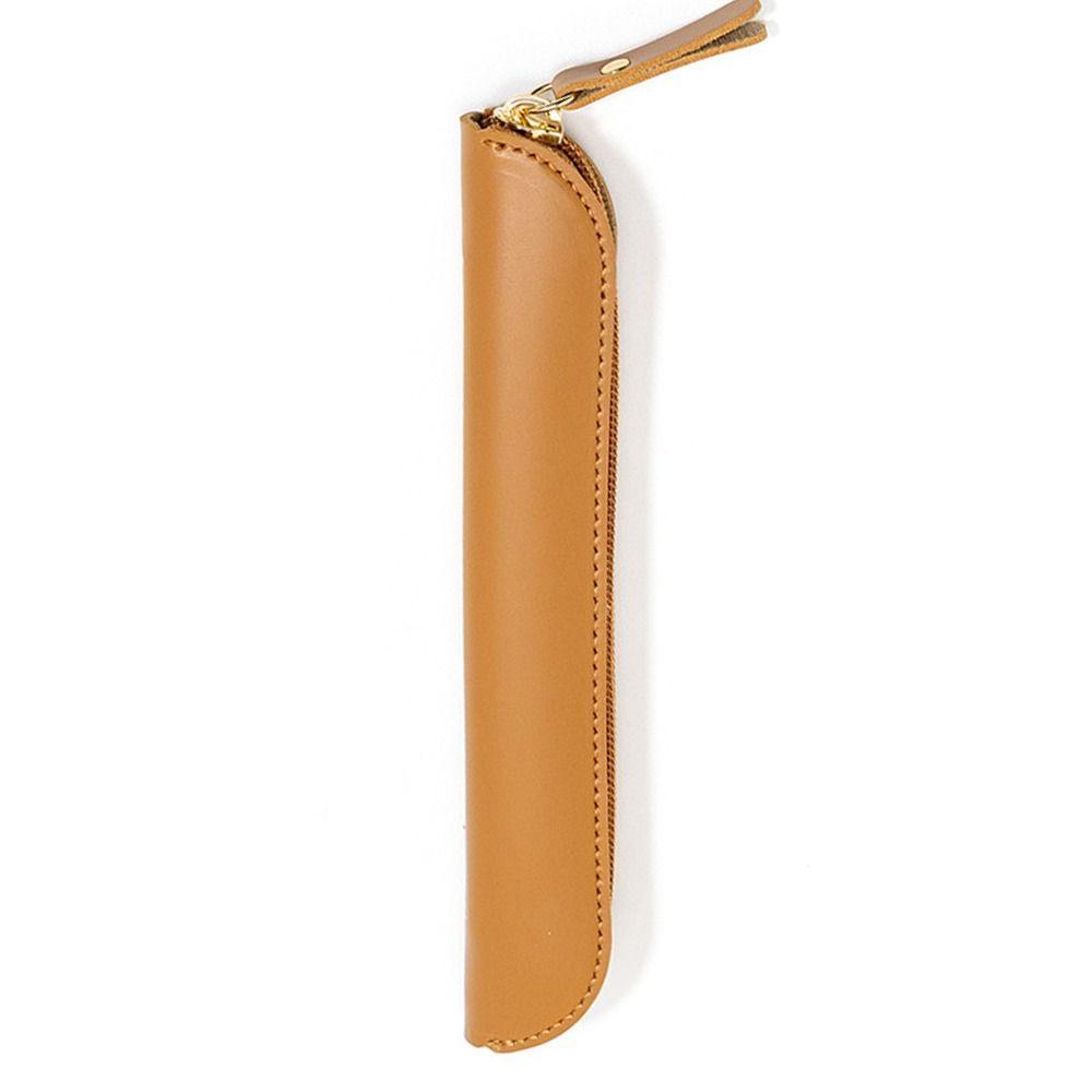 Однотонная сумка для ручек из ПУ кожи, прочный защитный чехол для ручек для студентов коричневый
Однотонная сумка для ручек из ПУ кожи, прочный защитный чехол для ручек для студентов коричневый