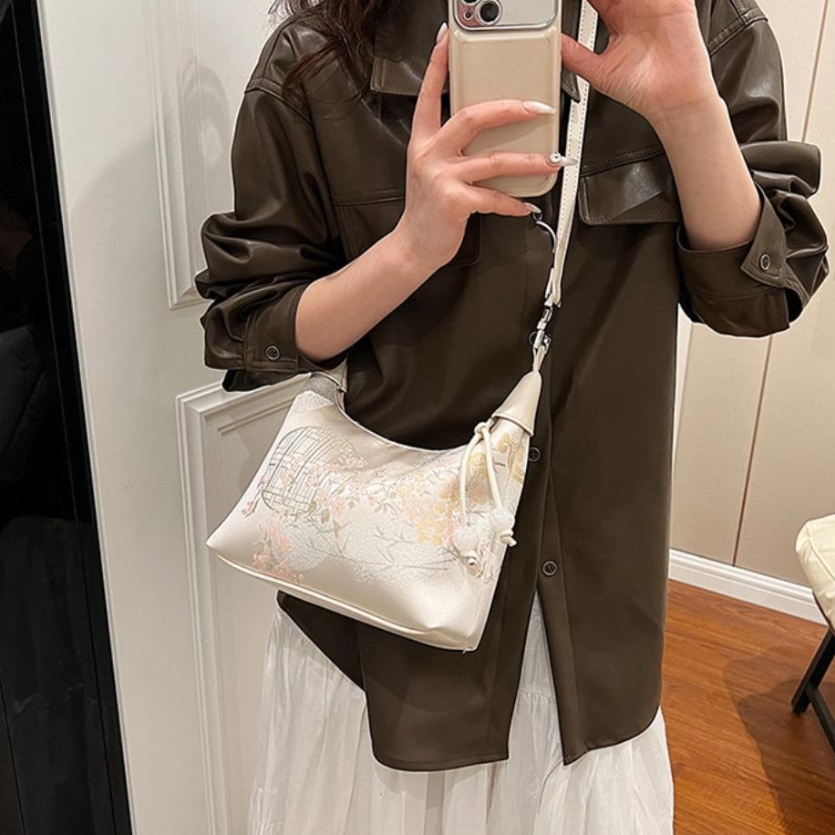 Canvas Pea Purses Zipper Cheongsam Bag Shoulder Bag Chinese Style Handbag Shopping рожевий
Canvas Pea Purses Zipper Cheongsam Bag Shoulder Bag Chinese Style Handbag Shopping рожевий